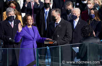 Kamala Harris became the first Black, South Asian VP with 'firsts' surrounding her