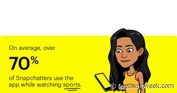 Game On: 70% of Snapchatters Use the App While Watching Sports
