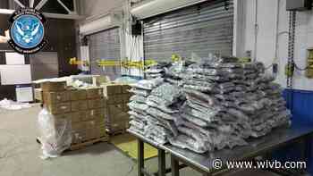 U.S. Customs and Border Protection seizes 936 pounds of marijuana