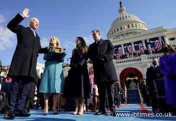 'Democracy has prevailed': Biden enters the White House