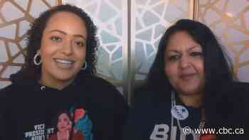 'Anything is possible:' Women of colour inspired to dream big by Kamala Harris