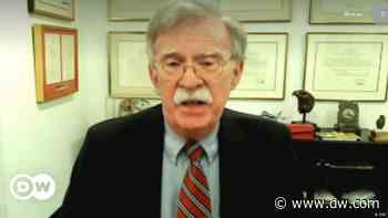 US' John Bolton calls for fall of Iranian regime in DW interview | DW | 19.01.2021 - Deutsche Welle