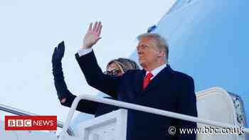 Biden inauguration: Trump leaves White House vowing 'we will be back'