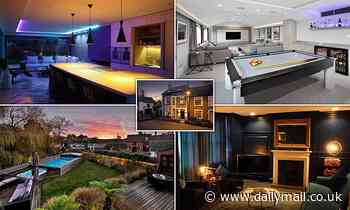 Victorian terraced house filled with hidden gadgets goes on the market for £1.5m - Daily Mail