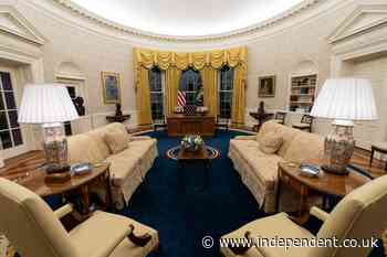 Biden revamps the Oval Office: President adds bust of Cesar Chavez and removes controversial portrait