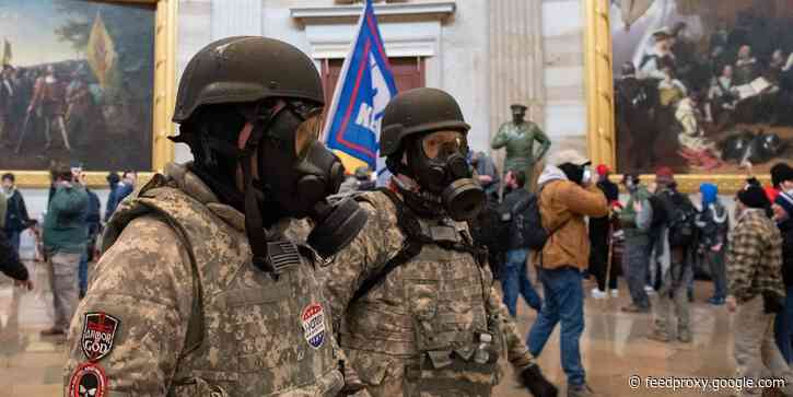 A former Army captain has been arrested after the FBI said he uploaded a Facebook video saying he 'stormed' the Capitol