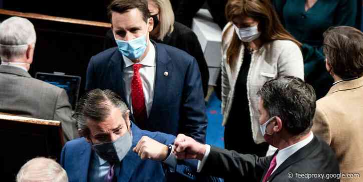 Corporate America is pausing its financial support for the 147 GOP lawmakers who challenged Biden's victory. Here are all the S&P 500 companies who gave them money - and then stopped.