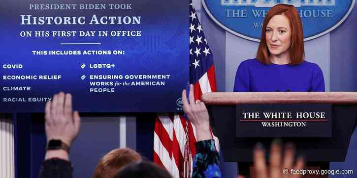 Biden's White House press secretary Jen Psaki promises to bring 'transparency and truth' back to the briefing room