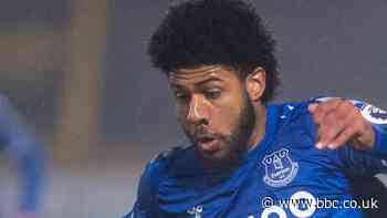 Ellis Simms: Everton loan striker to Blackpool for rest of the season