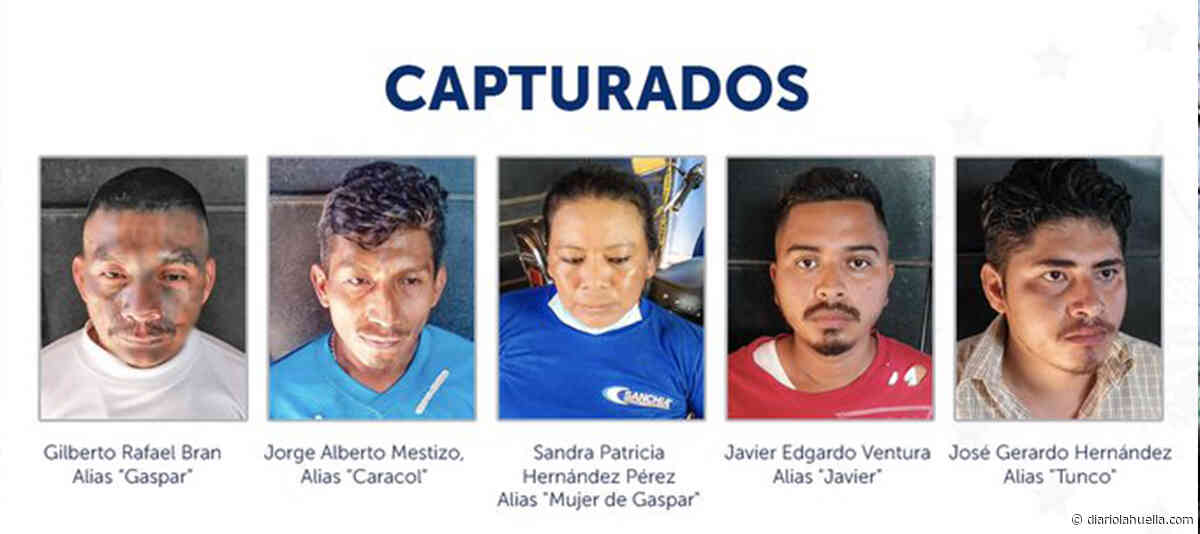 Plan Control Territorial captura a cinco extorsionistas en Nahuizalco, Sonsonate - Diario La Huella