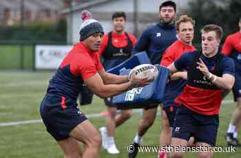 Sione Mata'utia gets a rain-lashed welcome to St Helens - St Helens Star