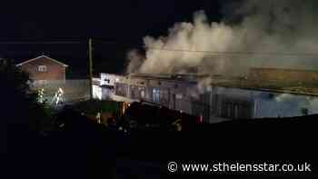 Fire engulfs former Haydock club - St Helens Star