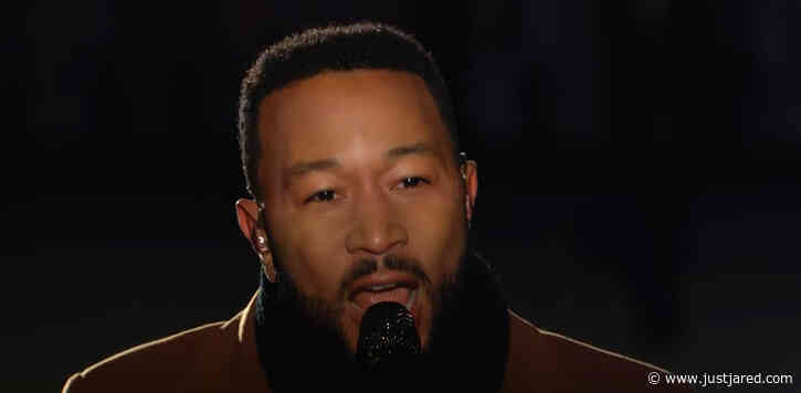John Legend Gives Powerful Cover of 'Feeling Good' at 'Celebrating America' Event - Watch!