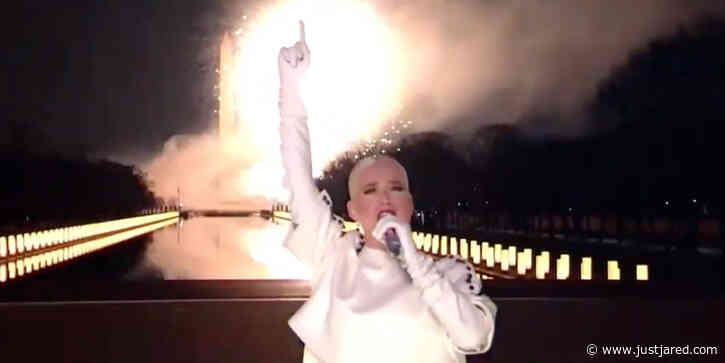 Katy Perry Trends After Performing 'Firework' At Celebrating America Inauguration Event