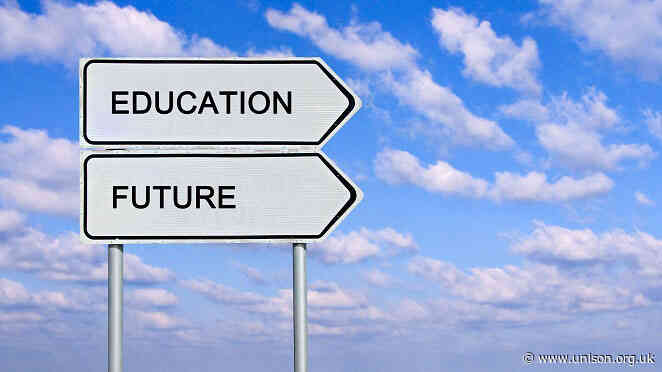 UNISON voices concern at post-18 education proposals