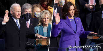 Biden sworn in as president, calls on Americans to 'end this uncivil war' of political division