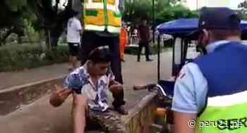 Ucayali: mototaxista atropella a inspectora municipal durante operativo de tránsito [VIDEO] - Diario Perú21