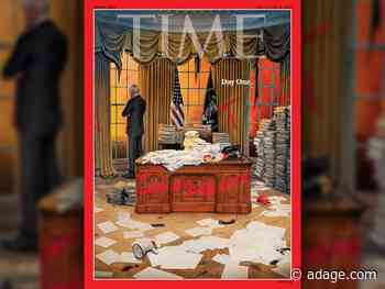 Time’s latest cover shows Biden in an Oval Office trashed by his predecessor