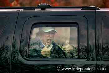 Trump heads to golf course on first day out of White House