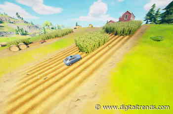 Fortnite challenge guide: Drive a car through the cornfield at Steel Farm