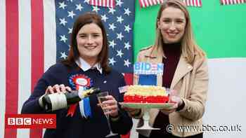 Biden inauguration: Irish cousins celebrate with champagne and cake
