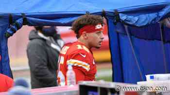 Mahomes still practicing ahead of AFC title game