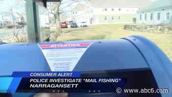 Investigators look into possible 'mail fishing' in Rhode Island - WLNE-TV (ABC6)