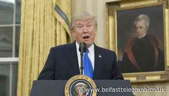 Trump's portrait of president with NI links replaced at White House