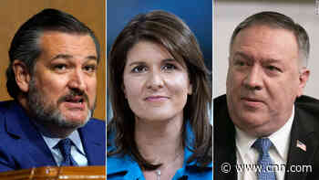 Republicans position themselves for 2024 with Trump's future looming large