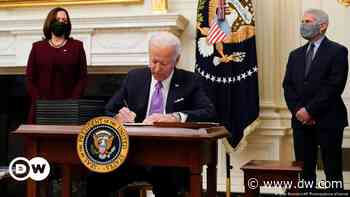 Biden: All US arrivals must be tested and quarantine - DW (English)