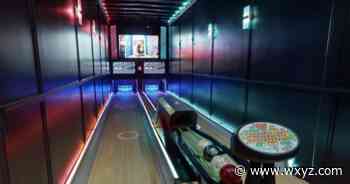 Local entrepreneur builds first-ever mobile bowling alley inside semi - WXYZ