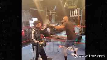 Lamar Odom Crushes Training Sesh Ahead Of Celeb Boxing Fight
