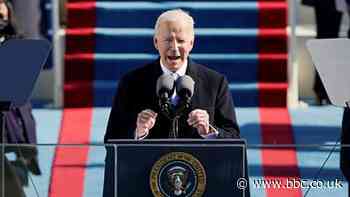 Biden inauguration: President's speech in full