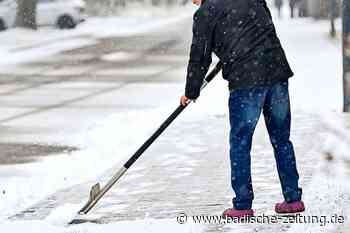Werkhofleiter: "Räumen von Wohngebieten gehört nicht zur vordringlichen Aufgabe" - Steinen - Badische Zeitung
