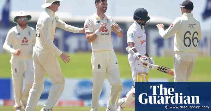 Anderson blitz and Mathews century even up Sri Lanka v England first day