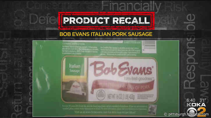 Bob Evans Recalling 4,200 Pounds Of Italian Pork Sausage