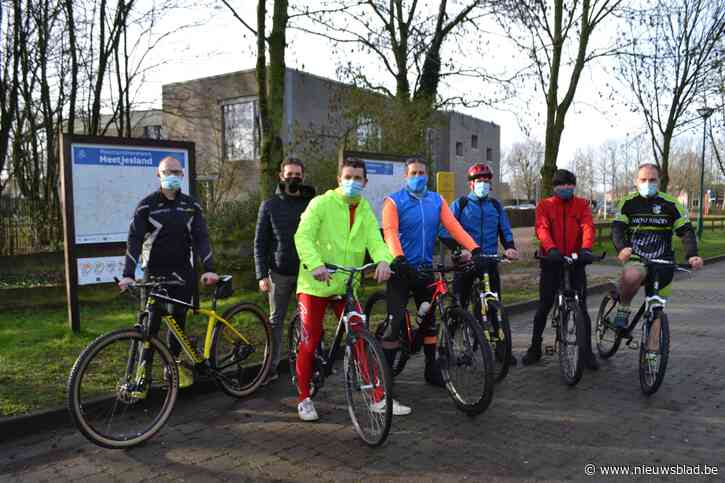 Langste mountainbikeroute van Oost-Vlaanderen is vlugger klaar dan gepland en daar speelde corona een belangrijke rol in