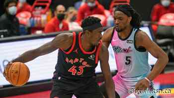 Siakam misses practice, uncertain for Friday - TSN