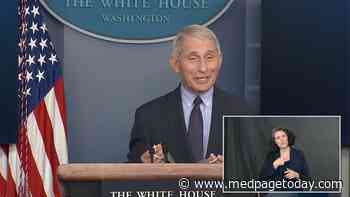 Smiling Fauci Talks Variants, Vaccines at White House Briefing