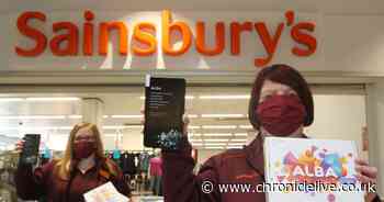 Newcastle Sainsbury's donates £700 of electronic tablets to local schools
