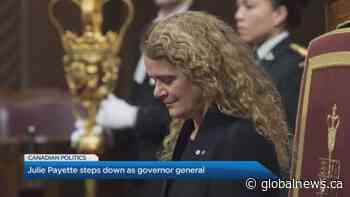 Julie Payette steps down as governor-general after ‘scathing report’