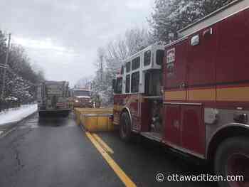 Firefighters shuttle water to extinguish rural fire - Ottawa Citizen