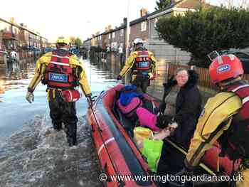 RSPCA helps rescue owners and their pets from floodwater in Warrington