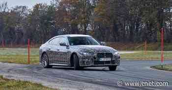 Don't worry, the electric BMW i4 will be able to drift     - Roadshow