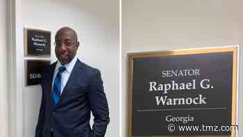 Senator Warnock Reflects on 2017 Arrest at Capitol as He Arrives for Work