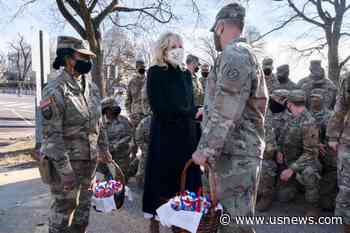 Jill Biden Thanks Guard Members With Chocolate Chip Cookies