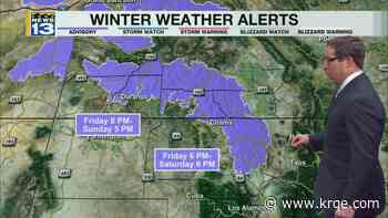 Winter weather advisories for northern mountains