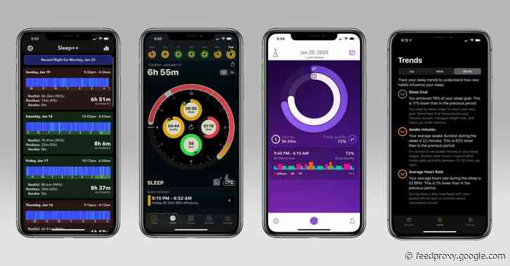 These are the best applications for sleep tracking with Apple Watch