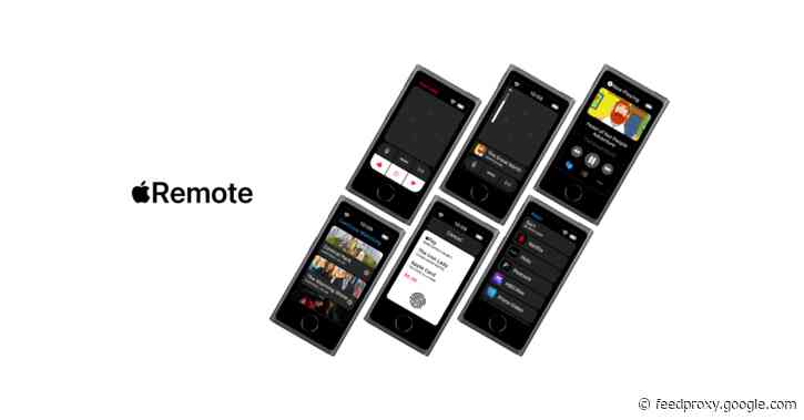 Concept: The Apple TV remote solution was right in front of us