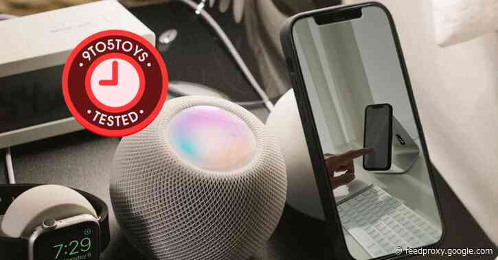 Tested: New elago MS2 Charging Dock brings HomePod mini vibes and MagSafe